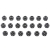 Zestaw kluczy do śrub antykradzieżowych VAG, 22 szt. QS90832  Quatros